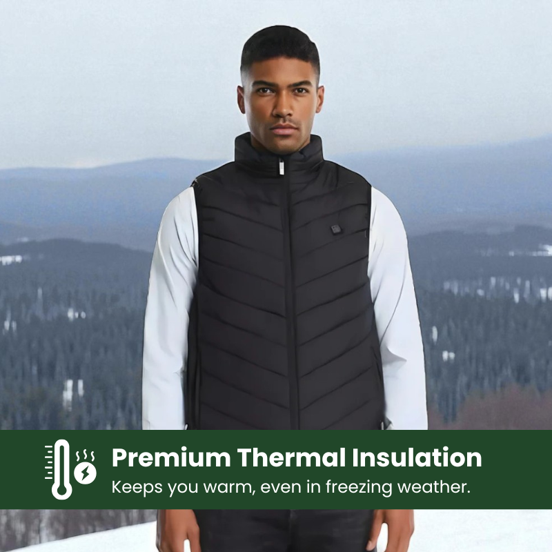 ThermaVest™ Heated Vest - Gilet chauffant électrique léger pour hommes et femmes