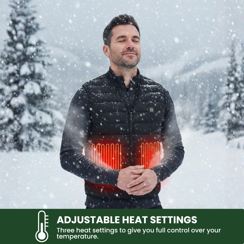 PolarFlex™ Unisex-Winterweste mit Heizung