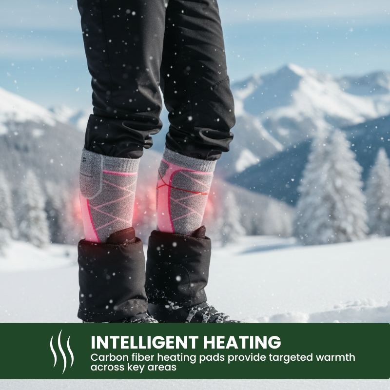 HeatStride™ Unisex beheizte Thermo-Wintersocken