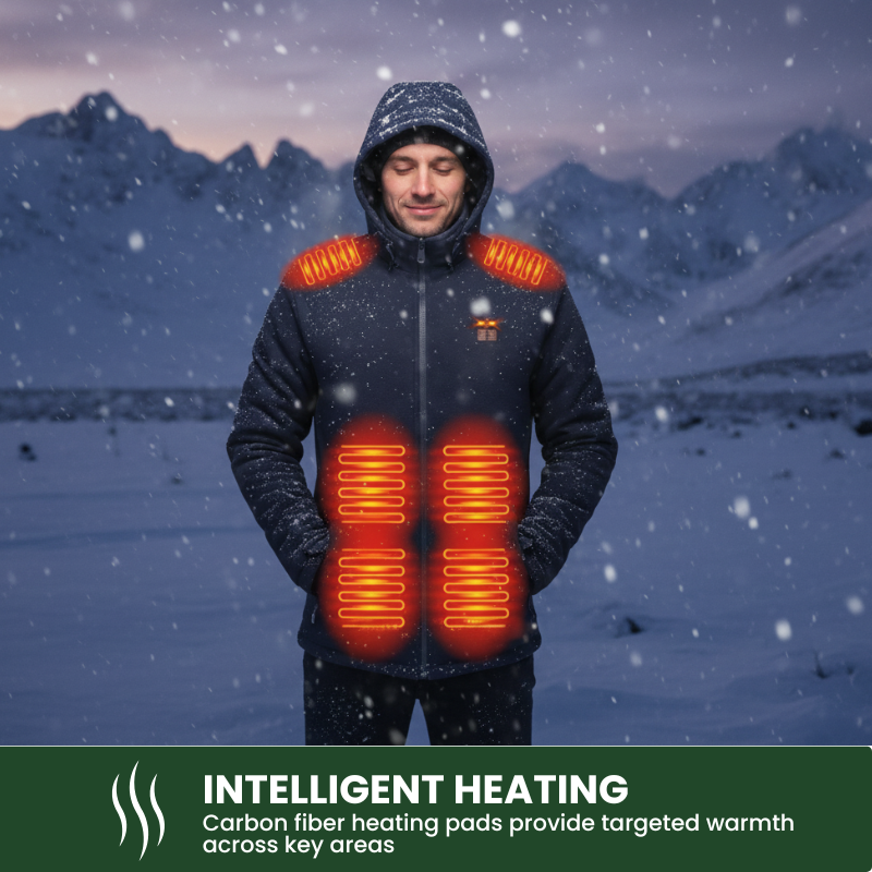 TrailMaster™ Beheizte wasserdichte Wanderjacke für Männer