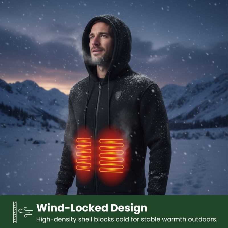 ThermoGear™ Beheizter Thermo-Winter-Hoodie für Männer