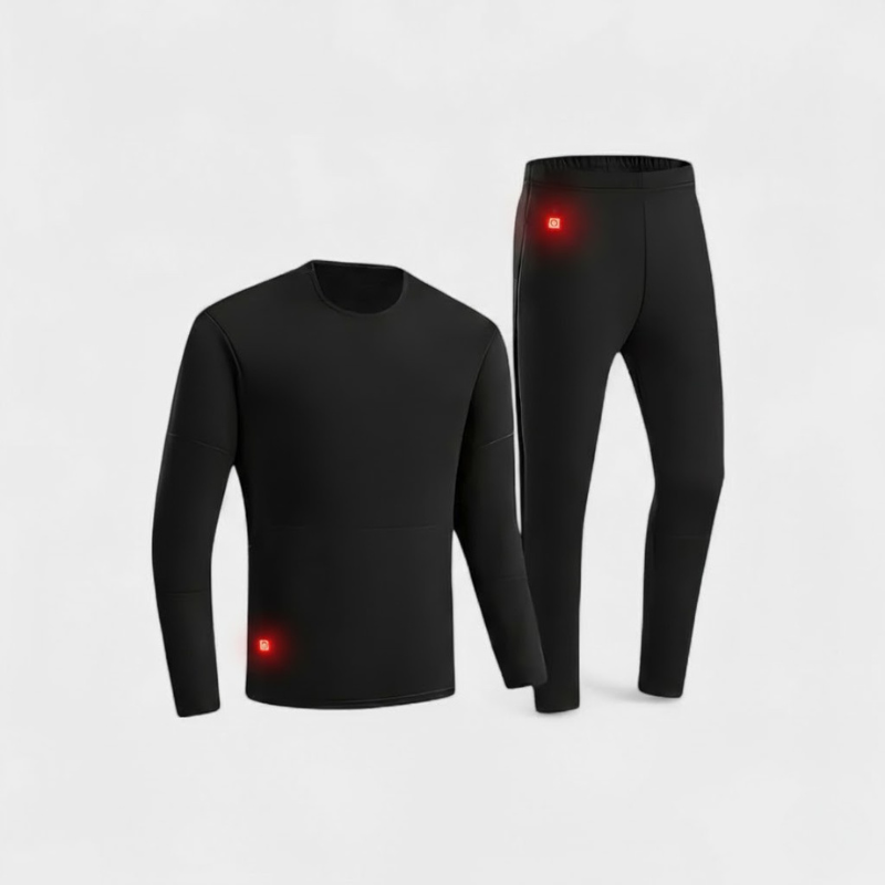 Ensemble de sous-vêtements chauffants ThermaWear™ - Léger, rechargeable et chaud toute la journée