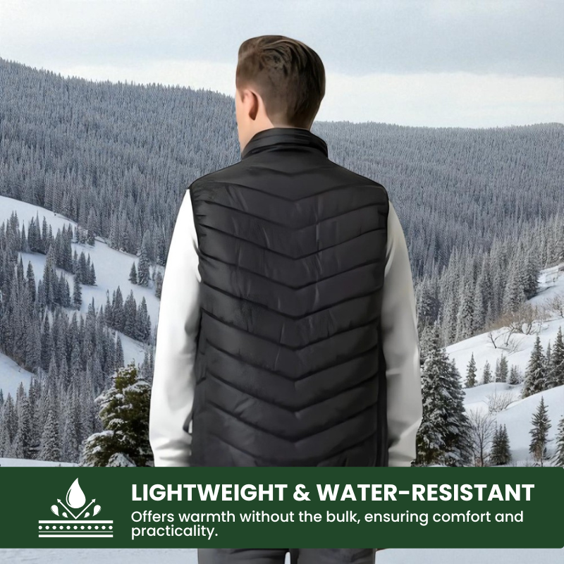 ThermaVest™ Heated Vest - Gilet chauffant électrique léger pour hommes et femmes