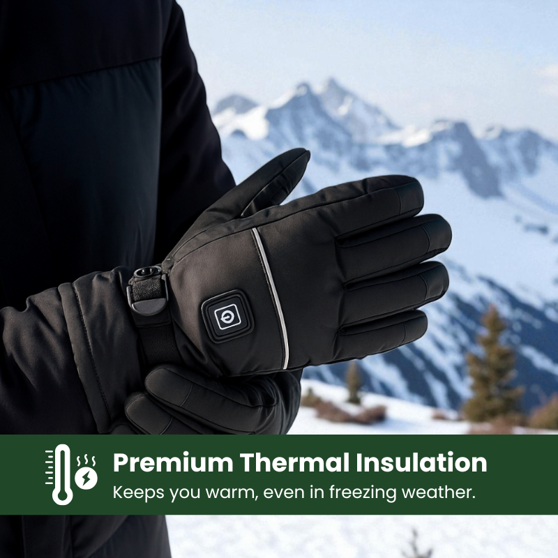 ThermaGrip™ Heated Gloves – Waterproof, Rechargeable & All-Day Warmth