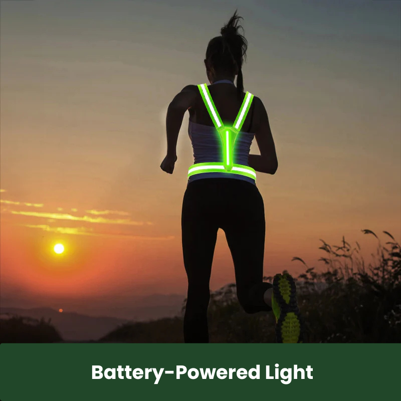 GlowGuard™ Men’s Waterproof Reflective Outdoor Jacket