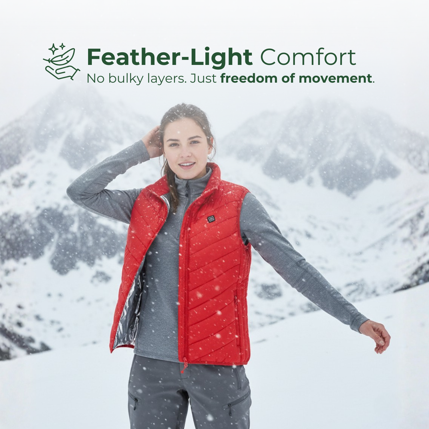 ThermaVest™ Wärmeweste - Leichte elektrische Wärmeweste für Männer und Frauen