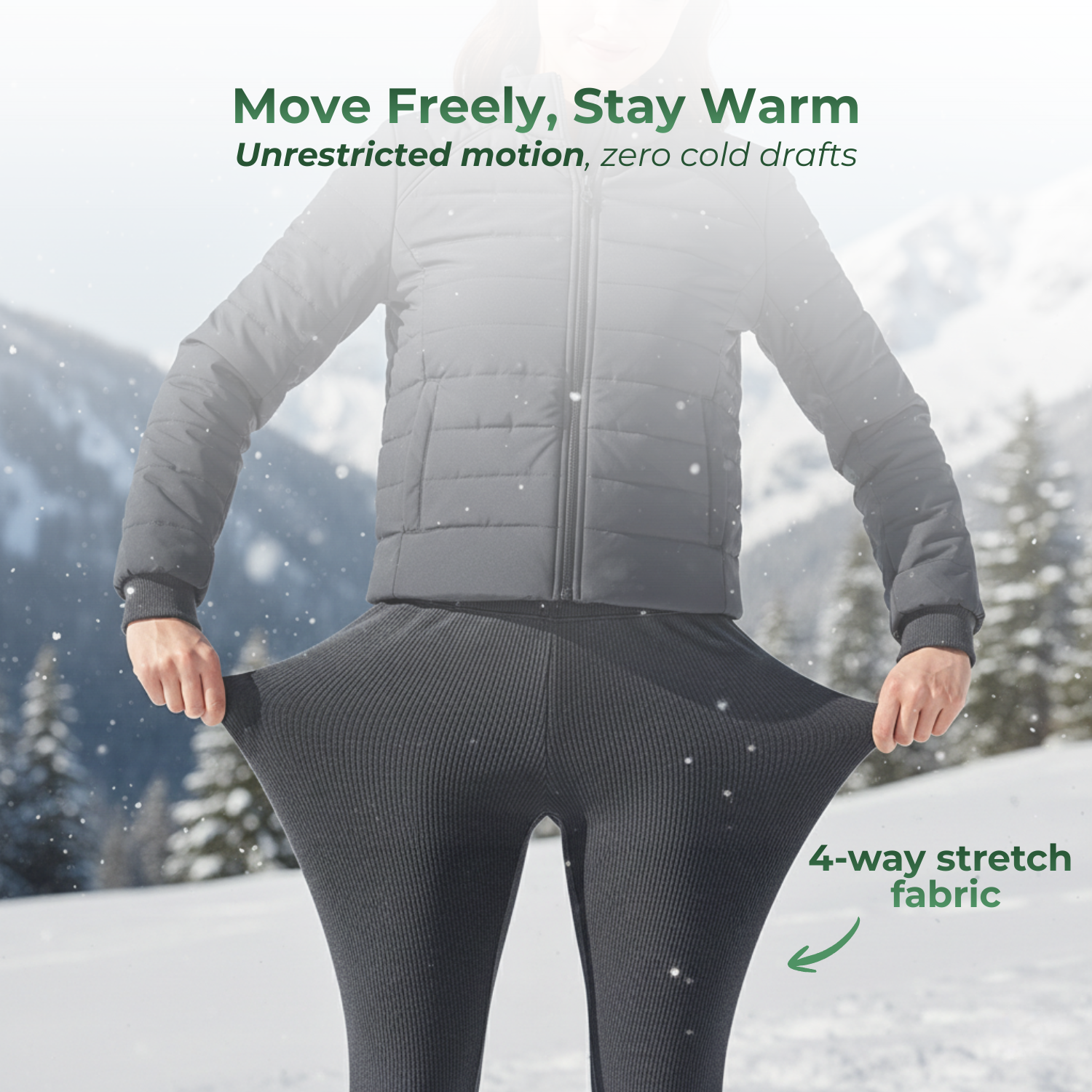 FleeceFit™ Women’s Fleece-Lined Winter Leggings