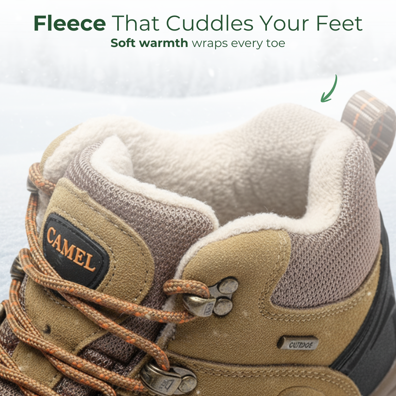 ArcticTrail™ Men’s Fleece-Lined Winter Hiking Boots