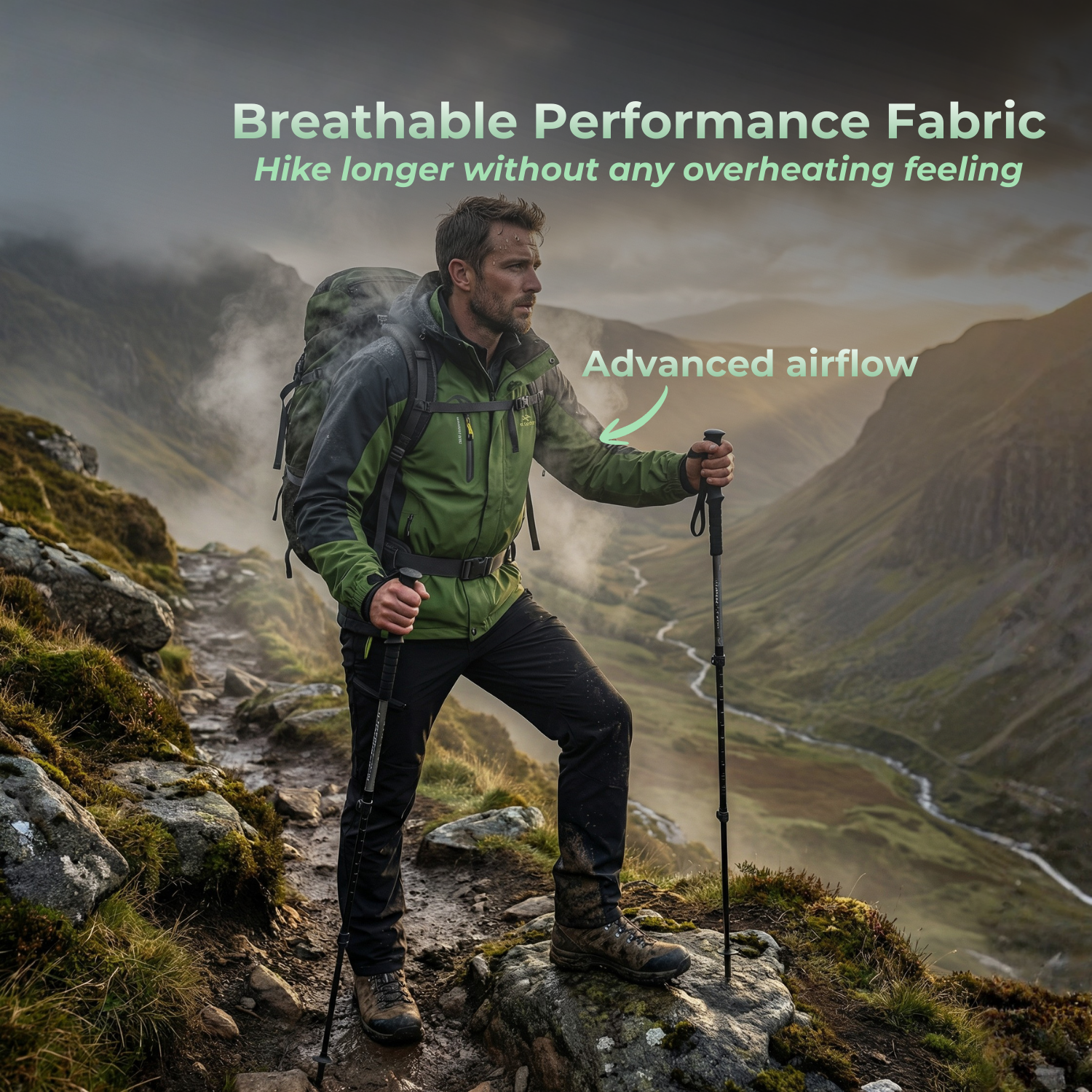 TrekArmor™ All-Season Hiking Set for Men