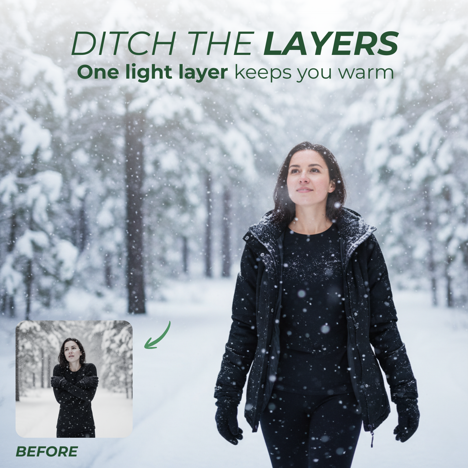 VulcanHeat™ Frauen beheiztes Basisschicht-Shirt