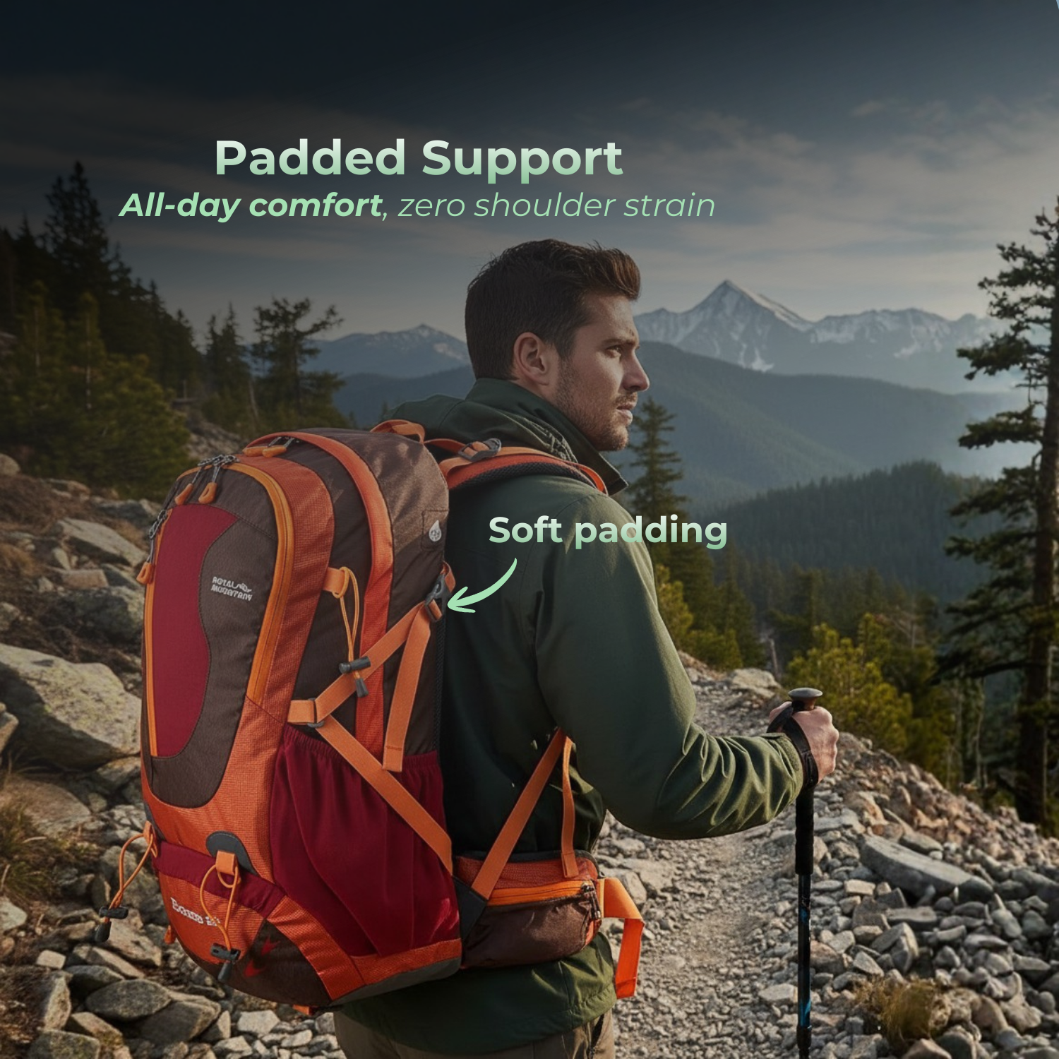 SummitHaul™ 35L Tactical Travel Backpack