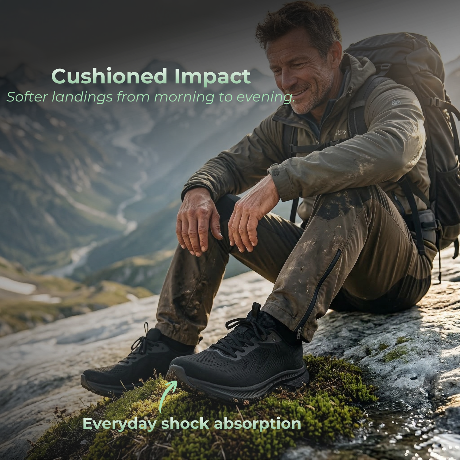 ErgoFit™ Men’s Orthopedic Wide-Toe Comfort Shoes