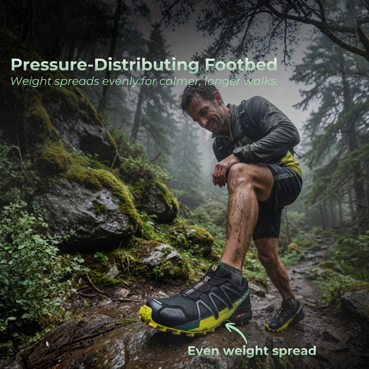 OrthoStride Aero — Orthopedic Hiking Shoes for Pain-Free Steps & Natural Support (Unisex)