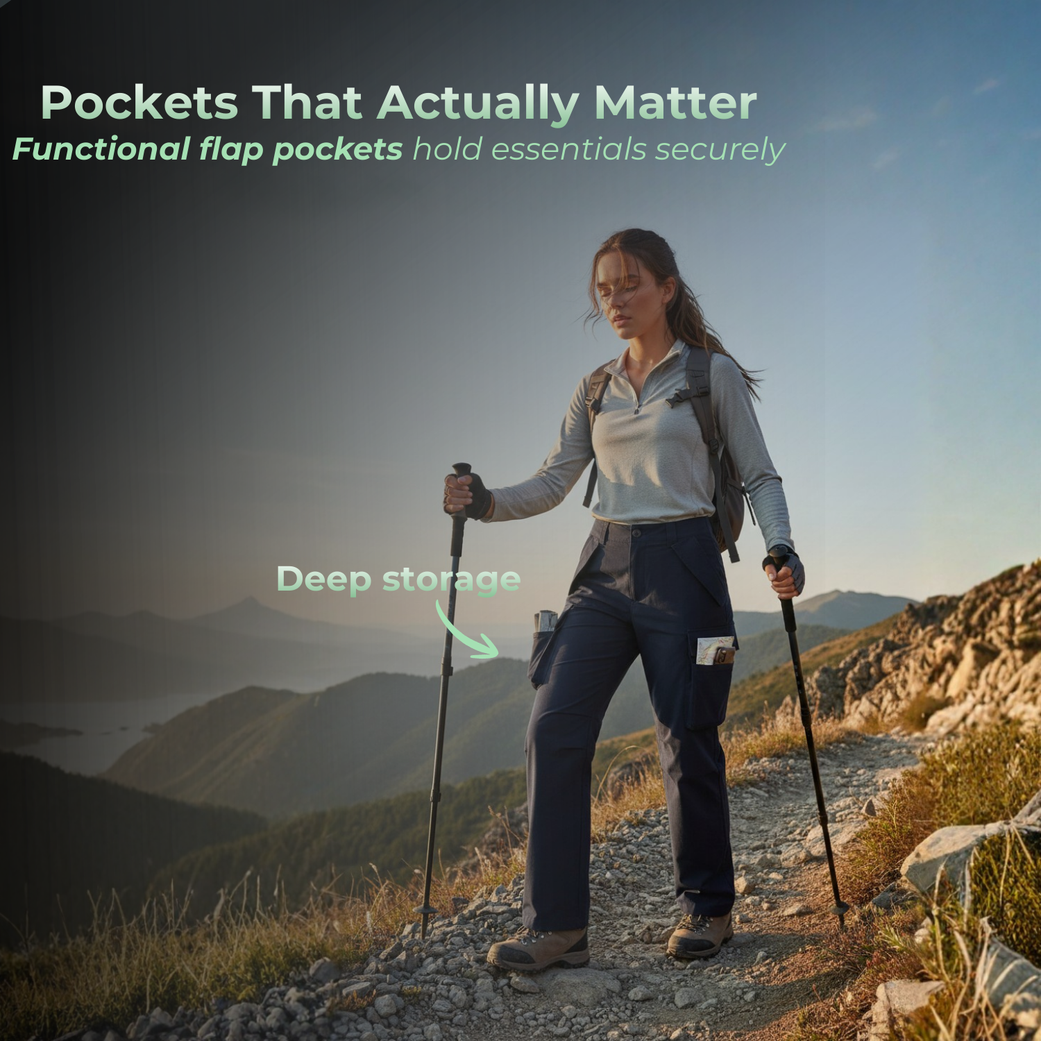 UrbanEdge™ Cargo Utility-Hose für Frauen