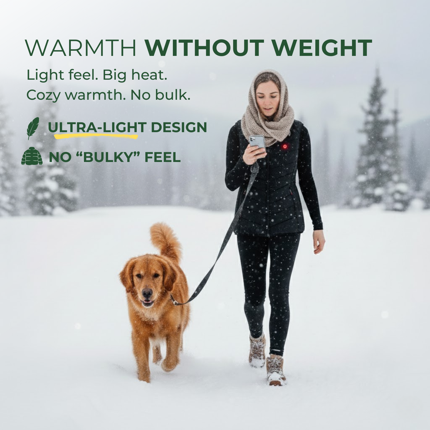 ThermaVest™ Wärmeweste - Leichte elektrische Wärmeweste für Männer und Frauen