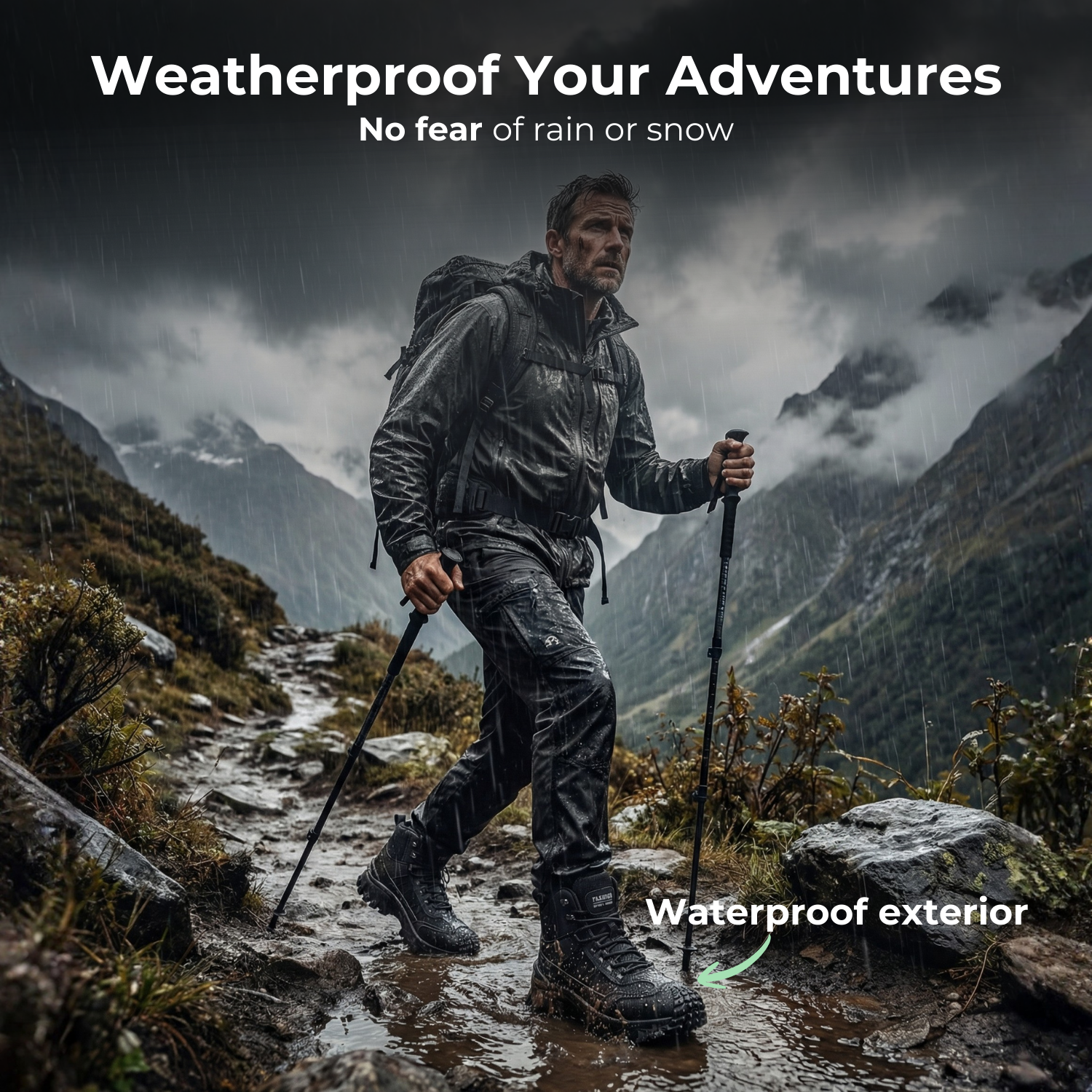 VentureStride™ Men’s Outdoor Hiking Boots