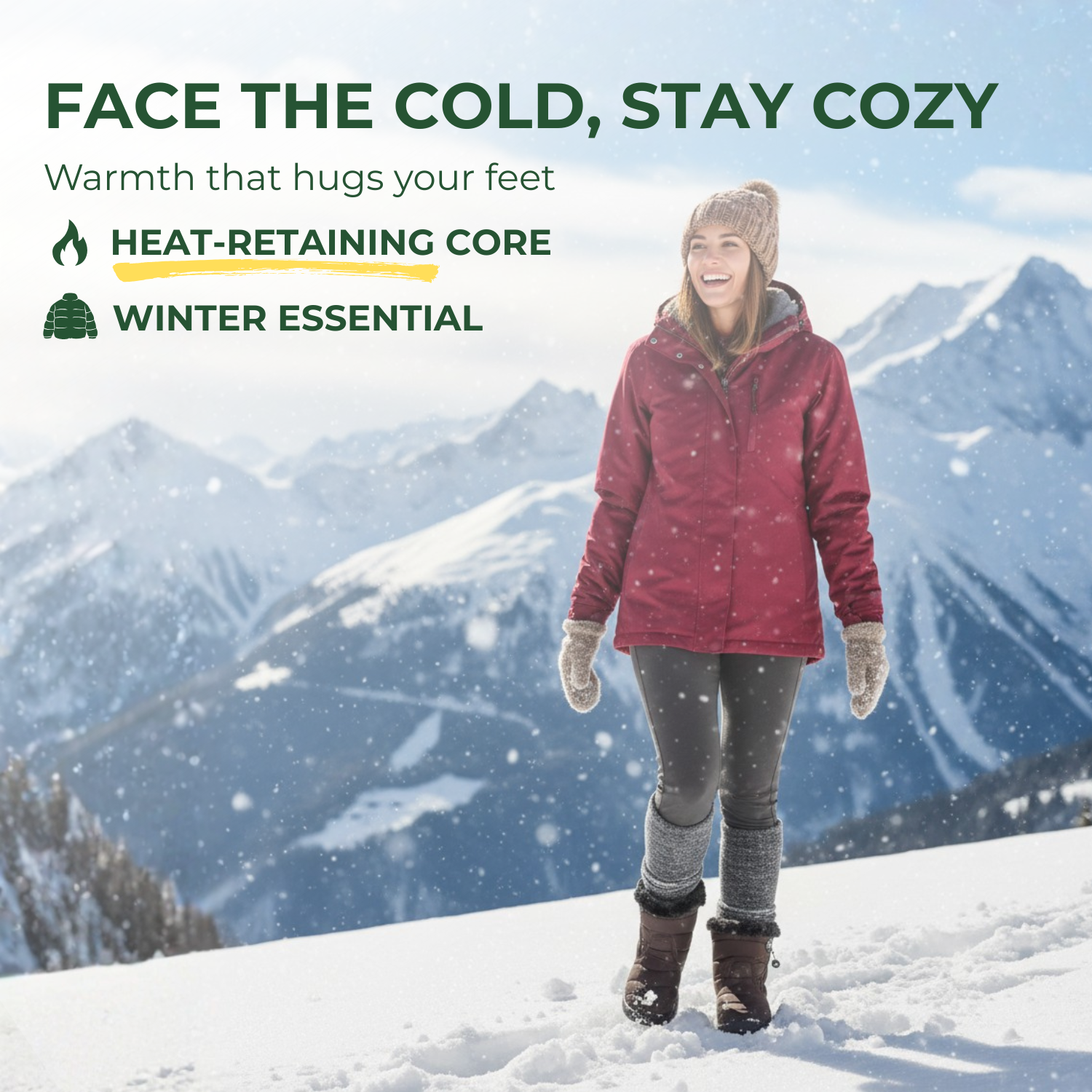 FrostTrek™ Women’s Waterproof Fleece-Lined Winter Boots