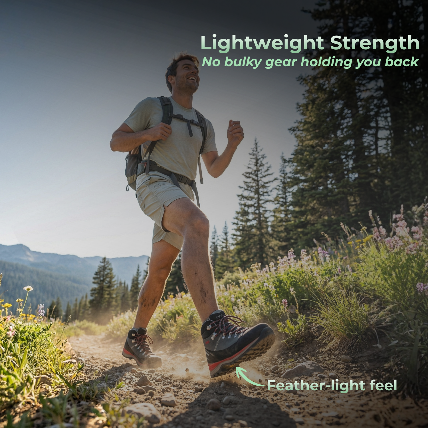 SummitShield™ Men’s Waterproof Trekking Shoes