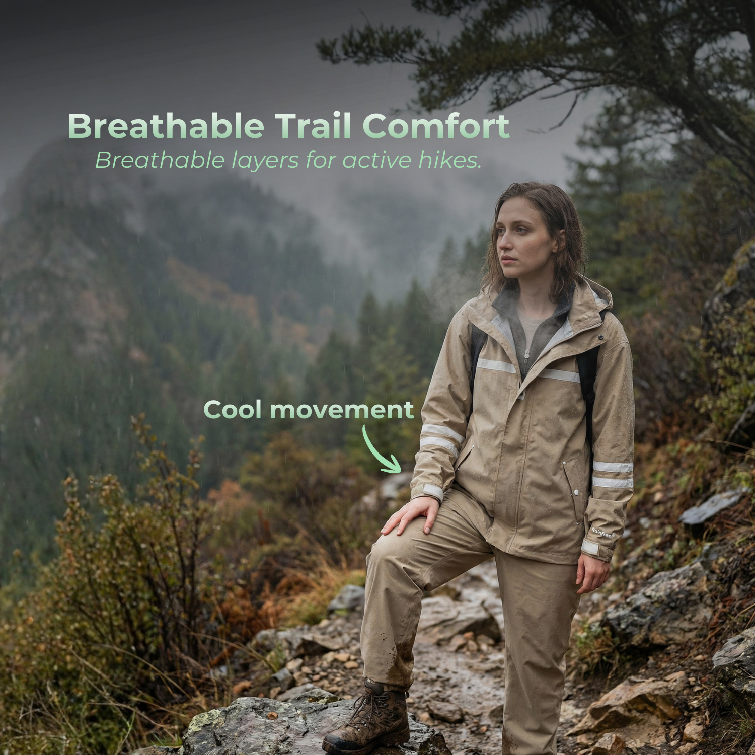 RainGuard™ Women’s Outdoor Rain Suit