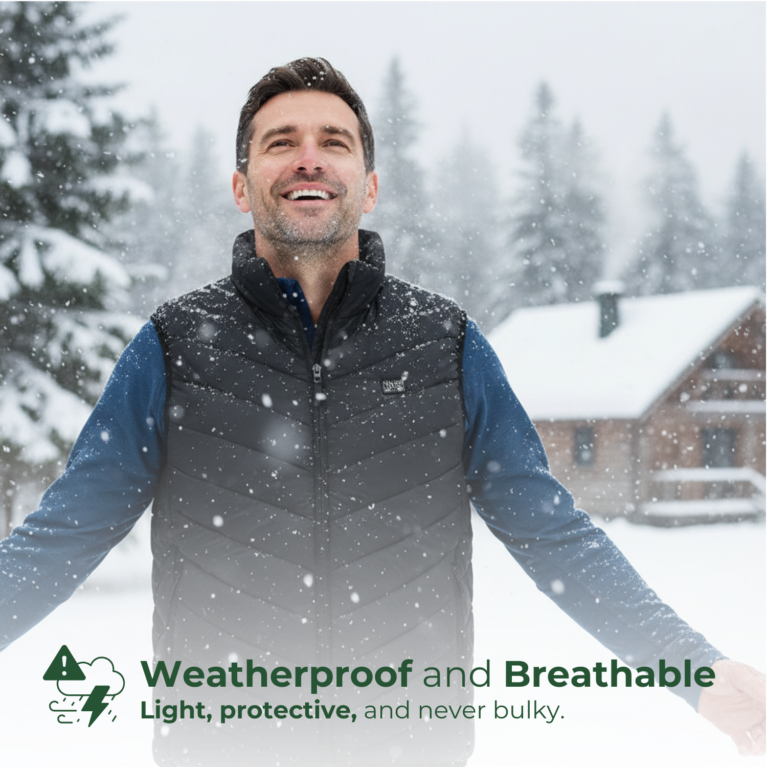 HeatForm™ Beheizte Winterjacke für Männer