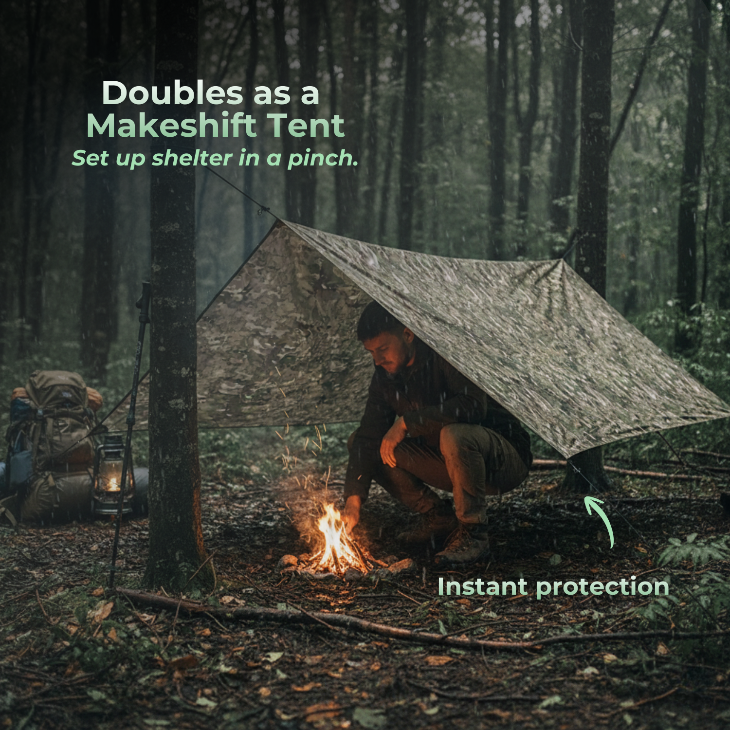 StormShield™ Waterproof Outdoor Rain Poncho