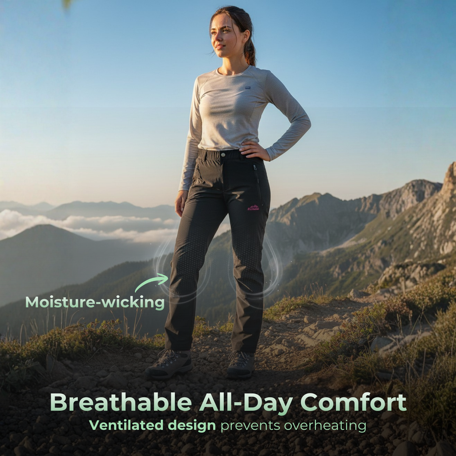 SummitFlex™ Wasserdichte Trekking-Hose für Frauen