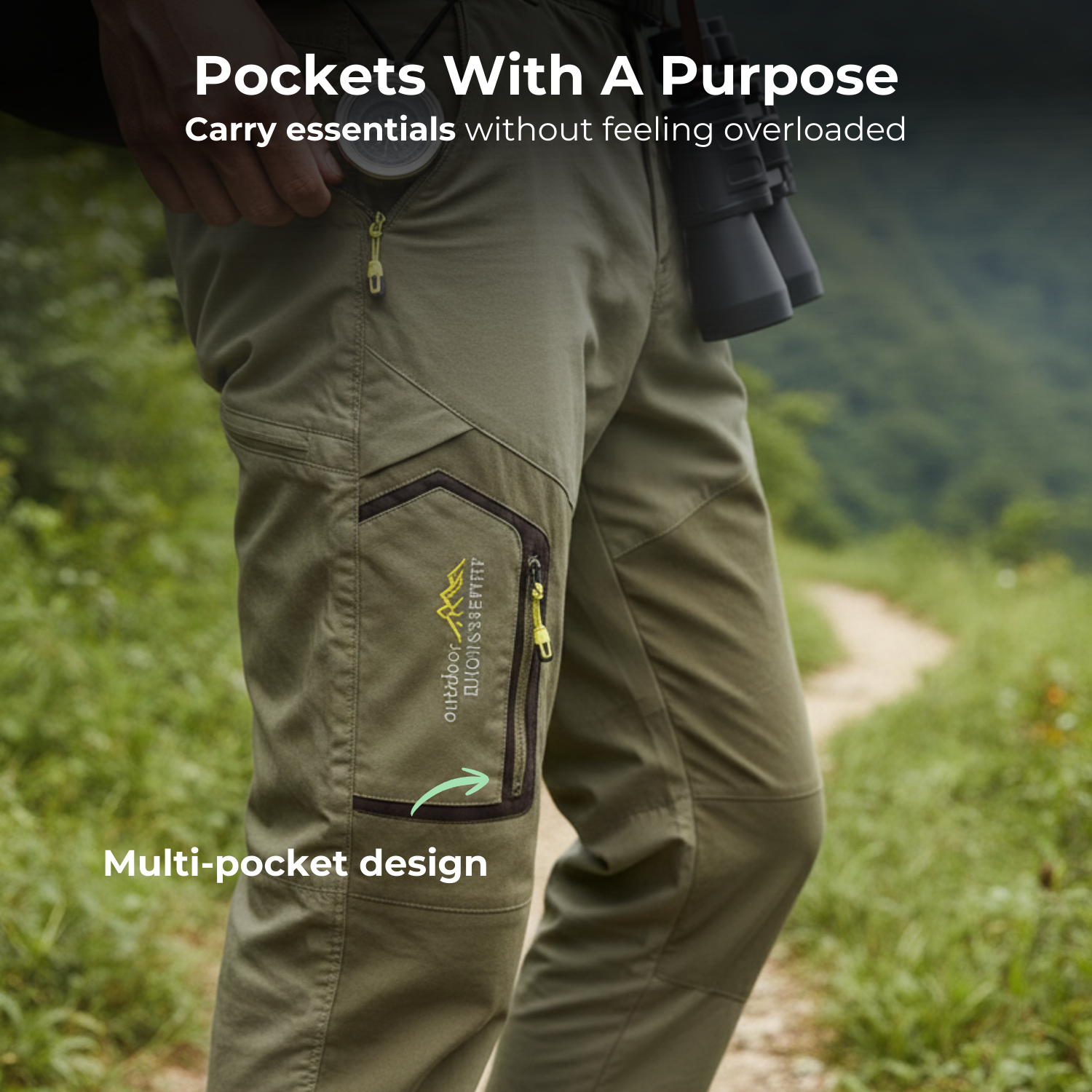 TerraVenture™ Men’s Convertible Quick-Dry Zip-Off Pants