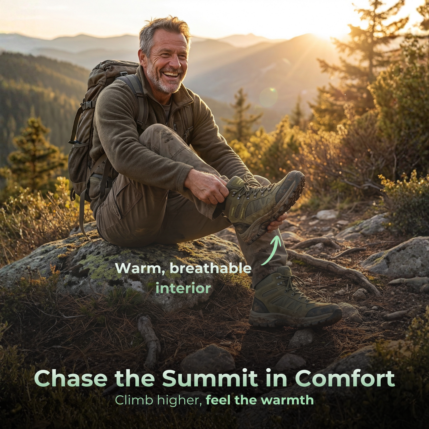 VentureStride™ Men’s Outdoor Hiking Boots