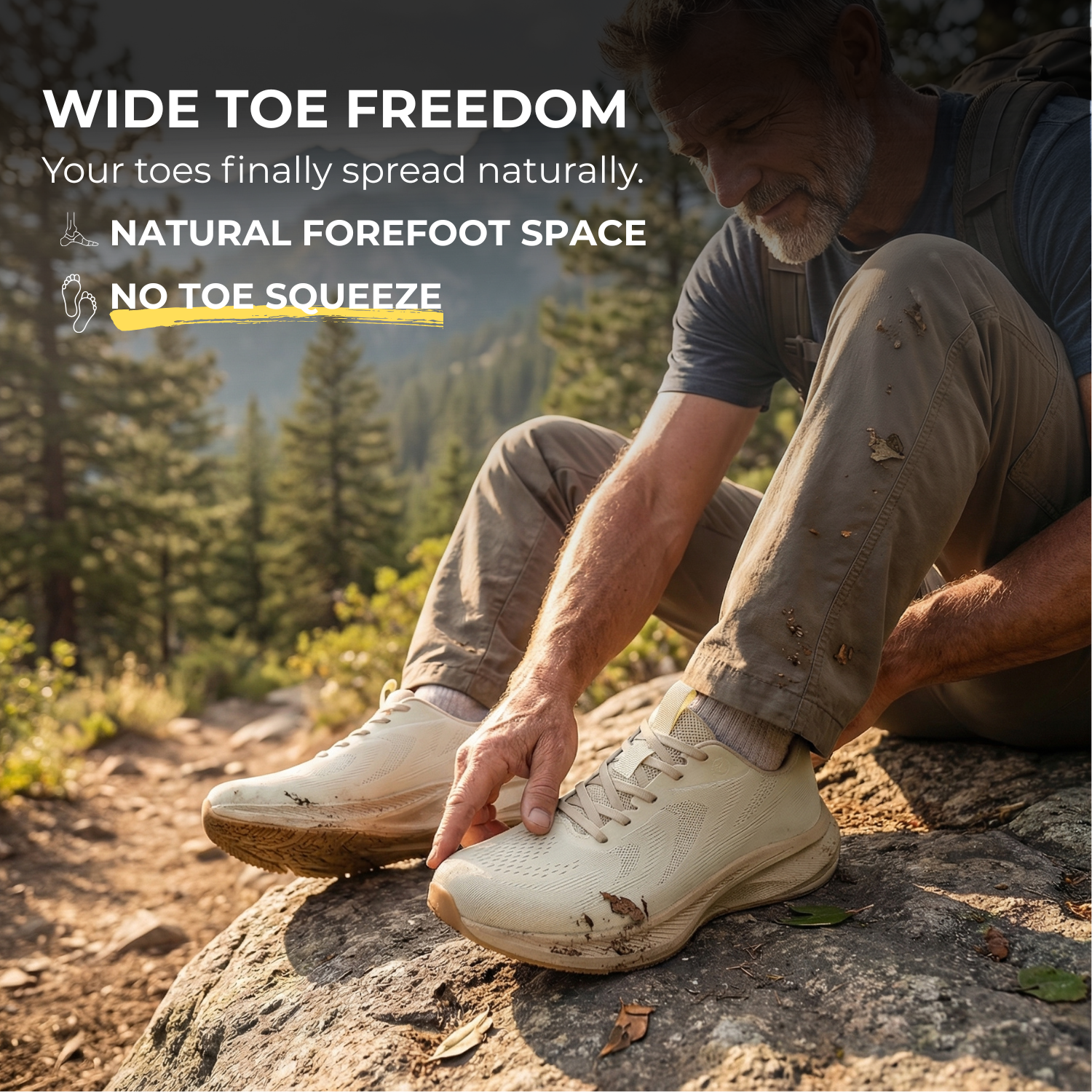 ErgoFit™ Men’s Orthopedic Wide-Toe Comfort Shoes