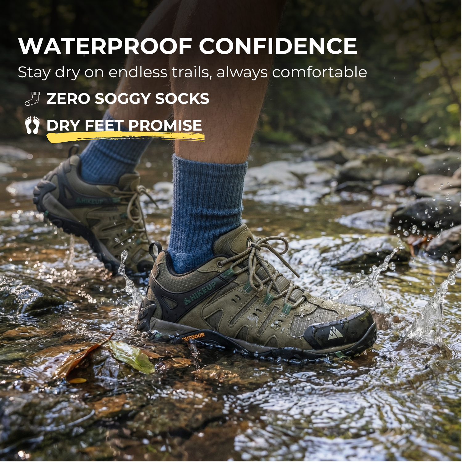 SummitShield™ Men’s Waterproof Trekking Shoes