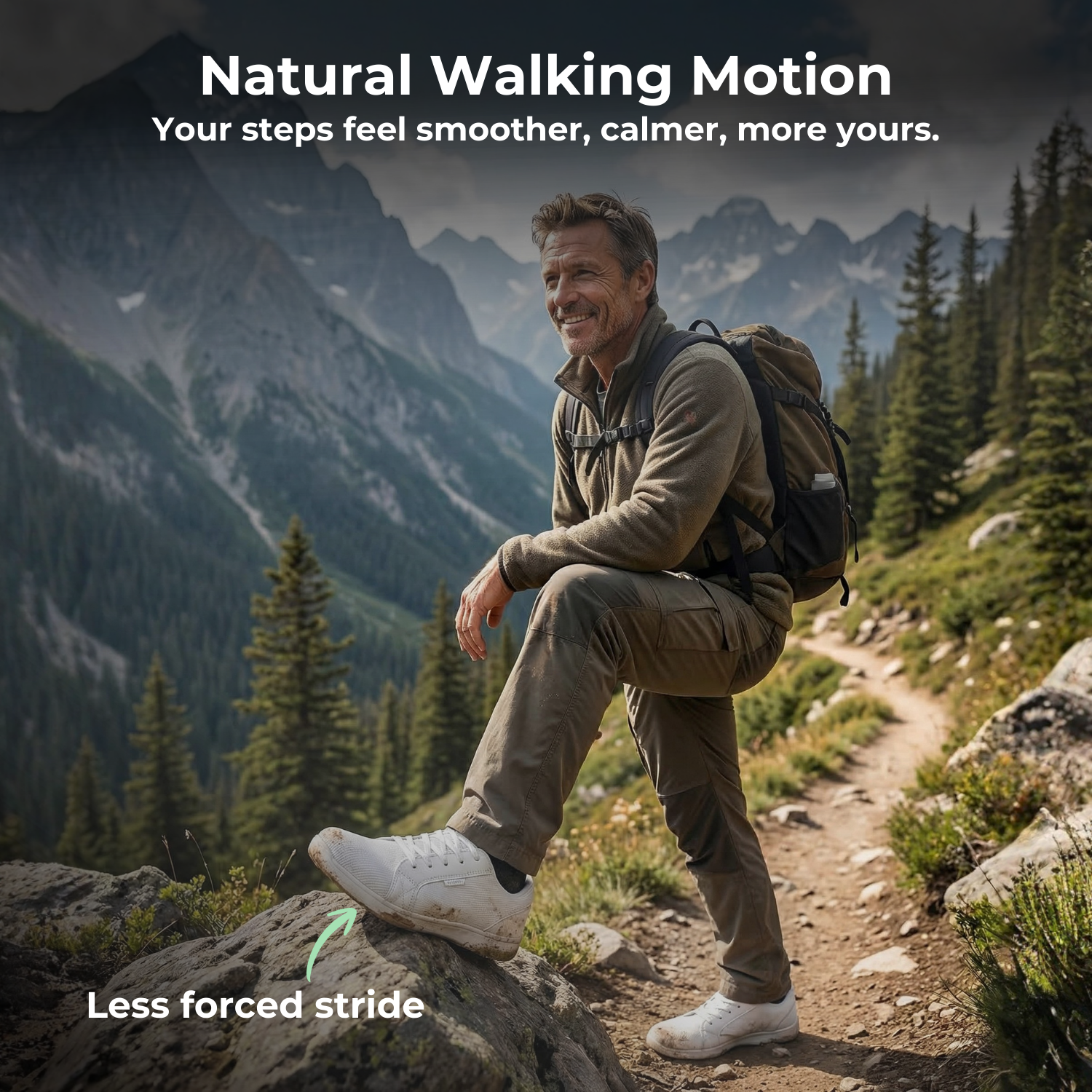 TerraBare™ Men’s Wide-Toe Orthopedic Walking Shoes