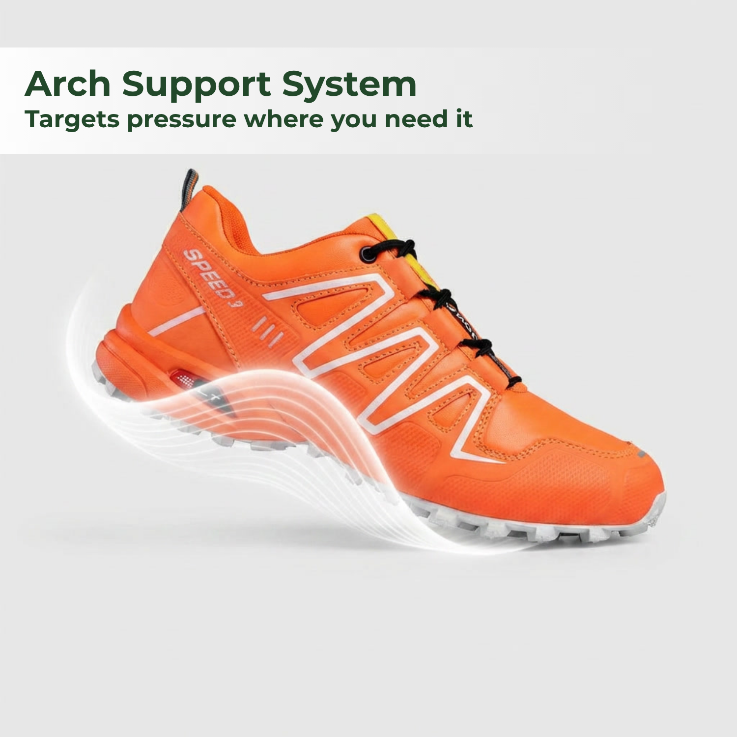 OrthoStride Radiant — Orthopedic Hiking Shoes for Pain-Free Steps & Natural Support (Unisex)