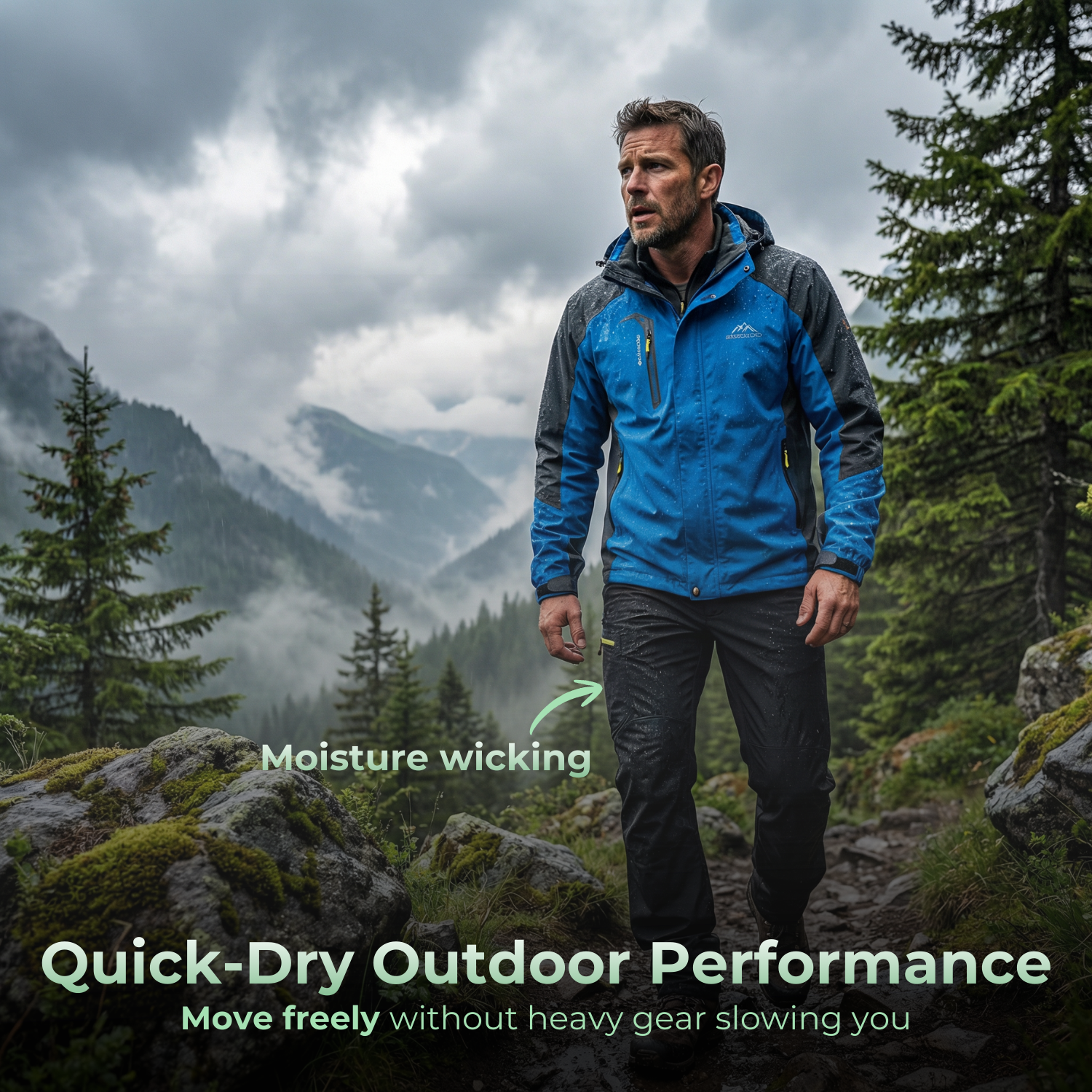 TrekArmor™ All-Season Hiking Set for Men