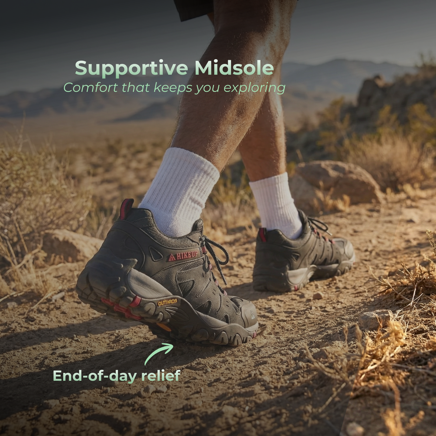 SummitShield™ Men’s Waterproof Trekking Shoes