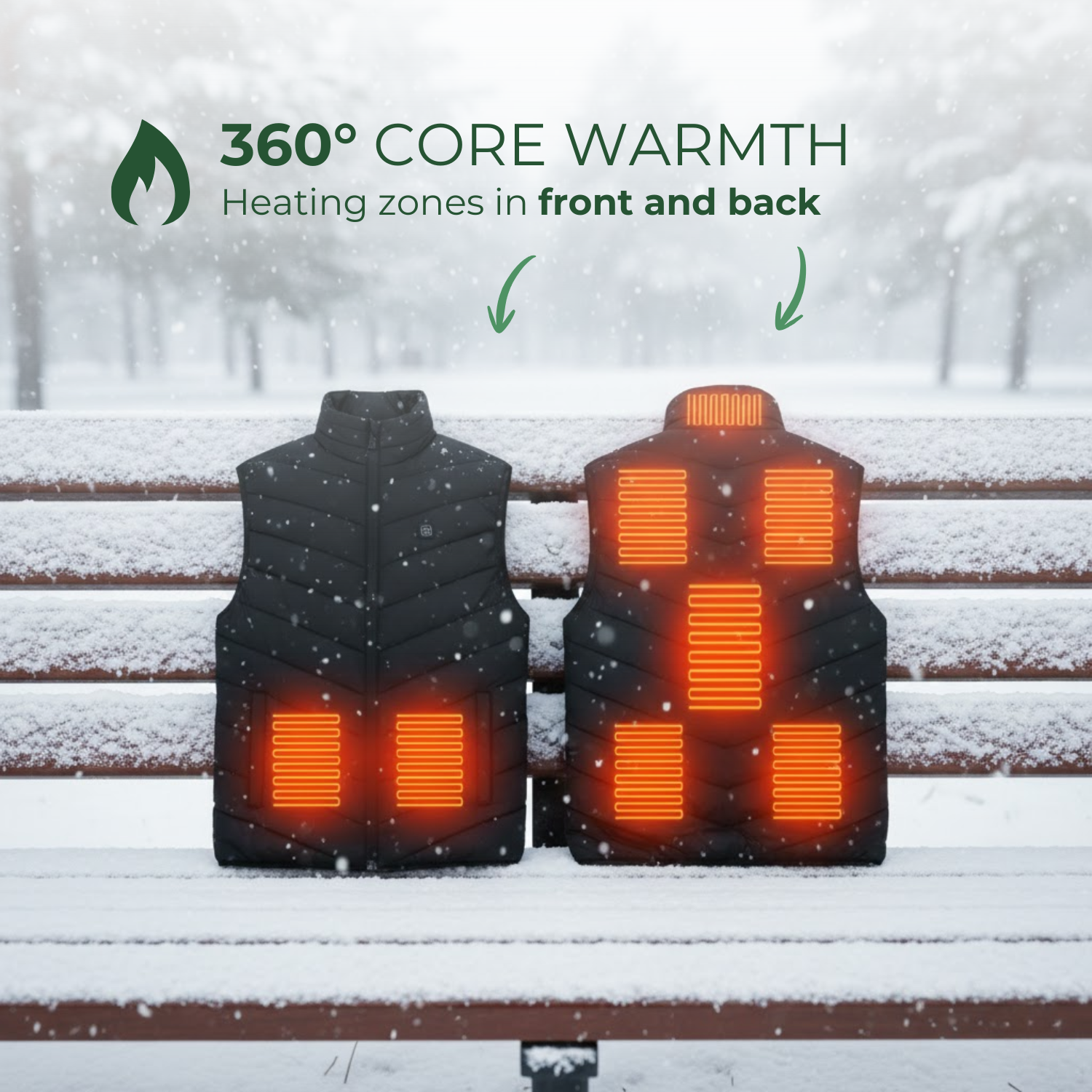 ThermaVest™ Wärmeweste - Leichte elektrische Wärmeweste für Männer und Frauen