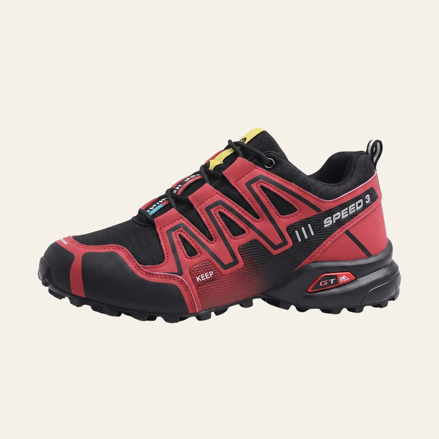 OrthoStride Obsidian — Orthopedic Hiking Shoes for Pain-Free Steps & Natural Support (Unisex)