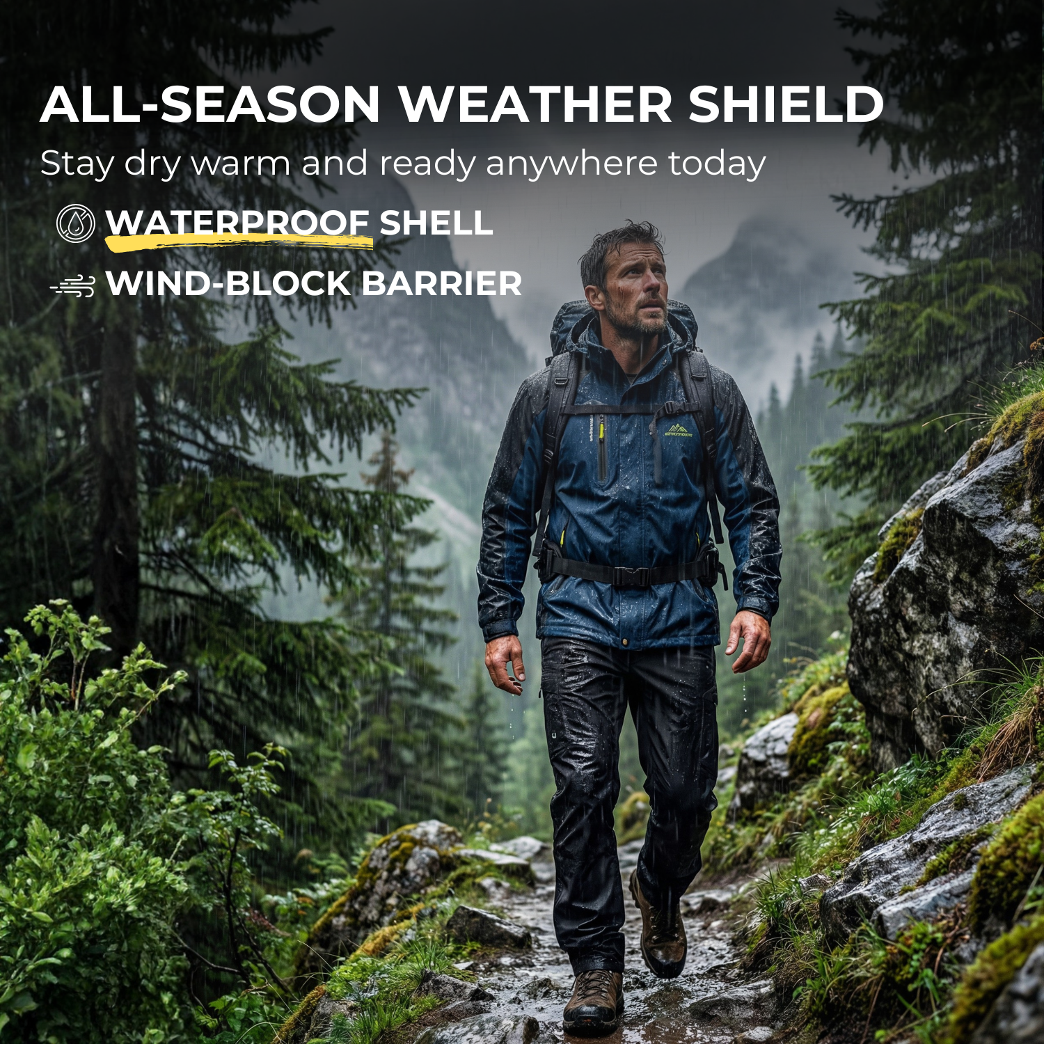 TrekArmor™ All-Season Hiking Set for Men