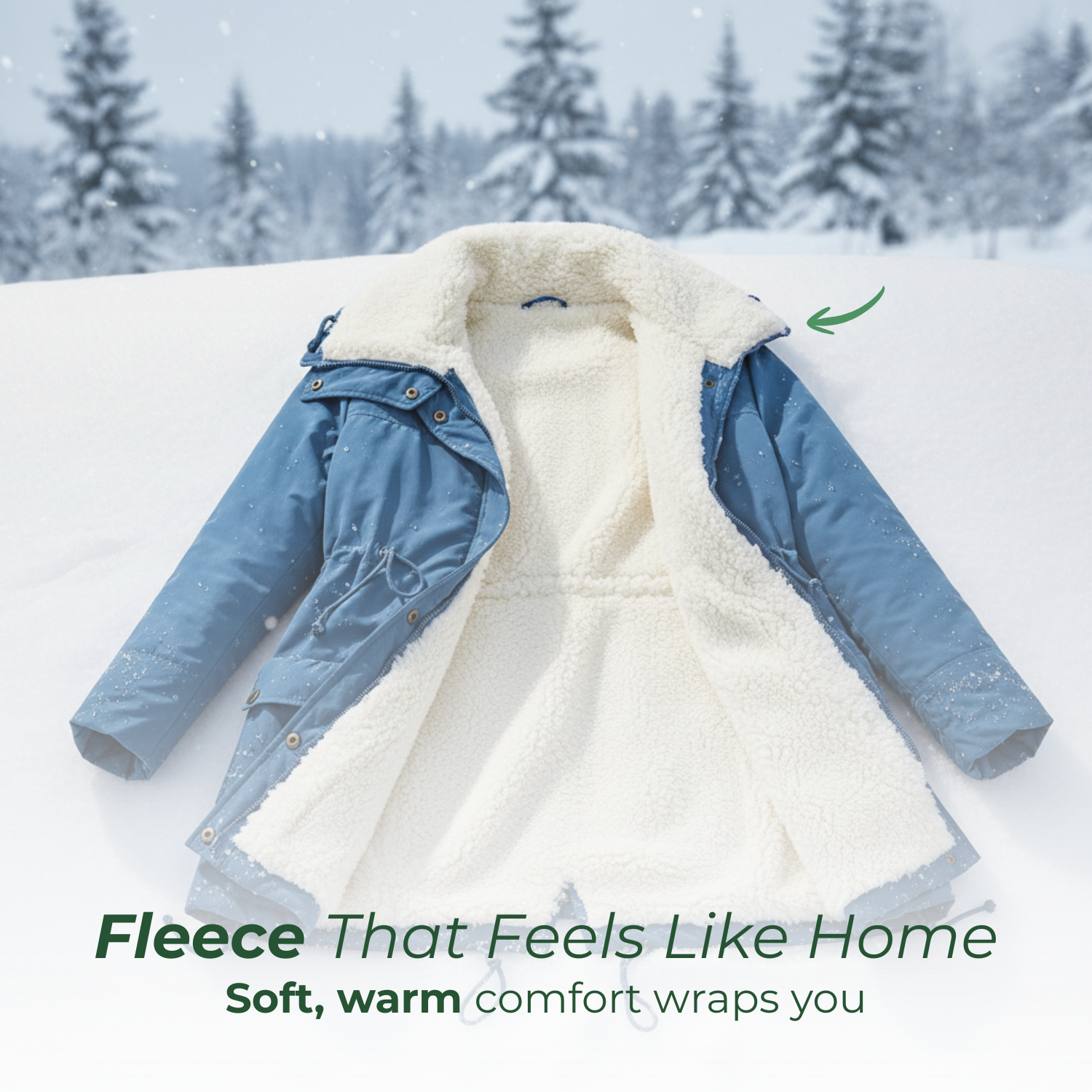 IcePeak™ Women’s Hooded Fleece-Lined Winter Jacket