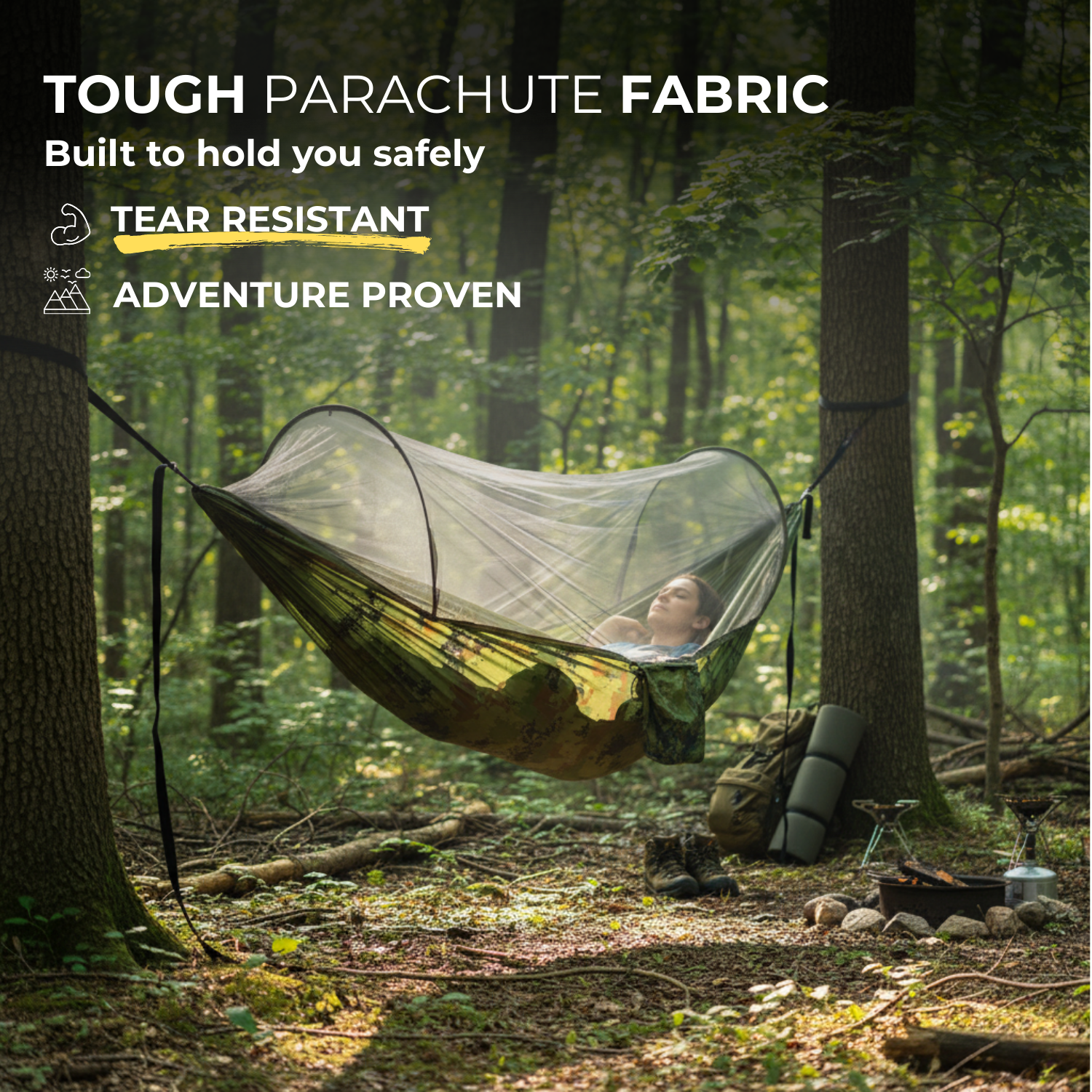 RelaxPro™ Ultimate Zwei-Personen-Hängematte