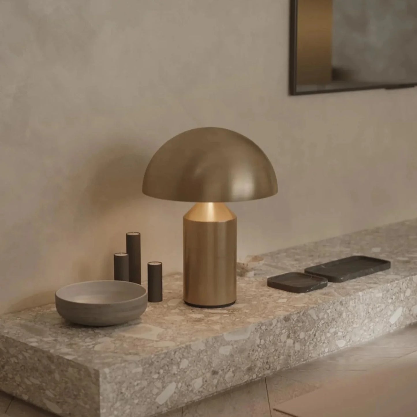 Golden Table Lamp