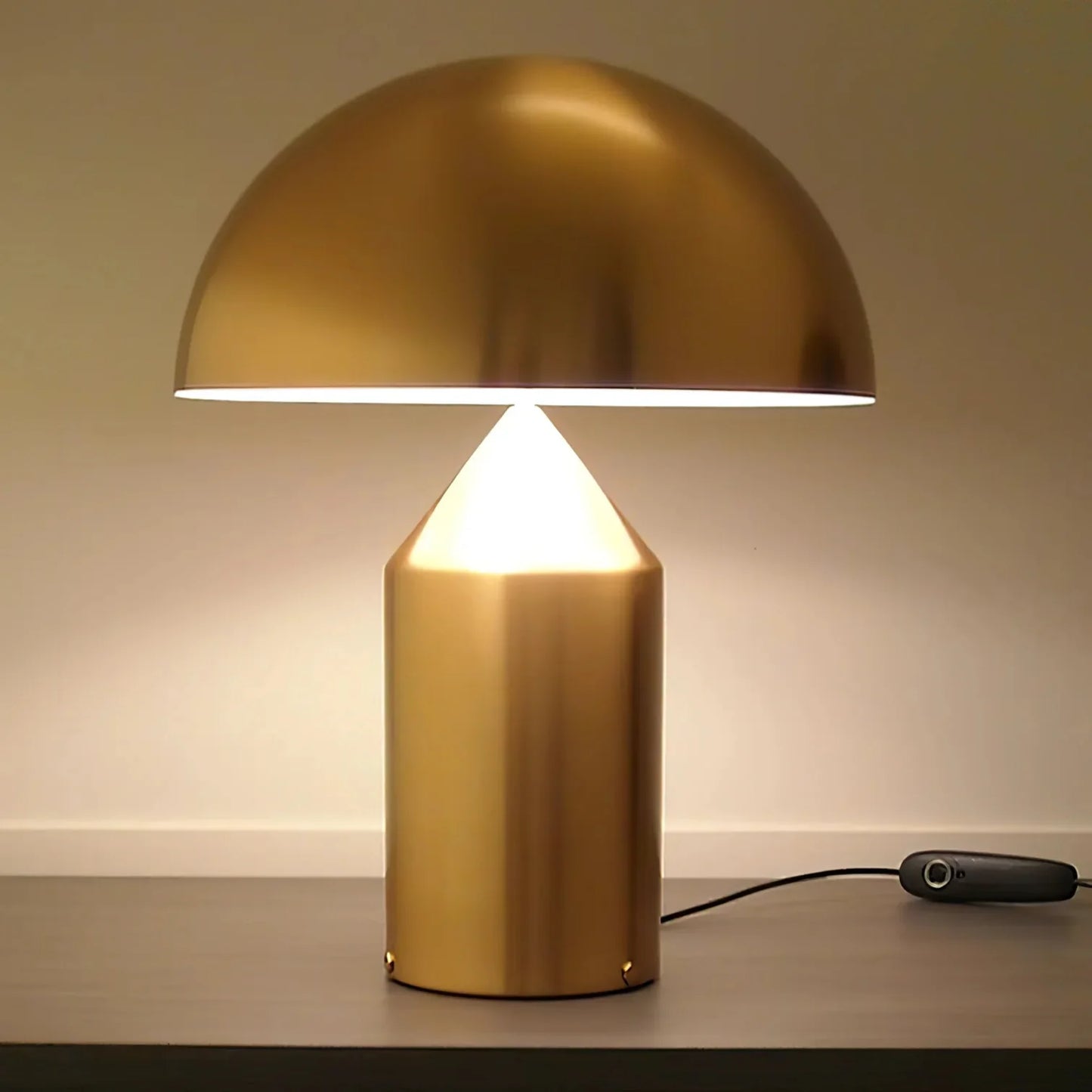 Golden Table Lamp