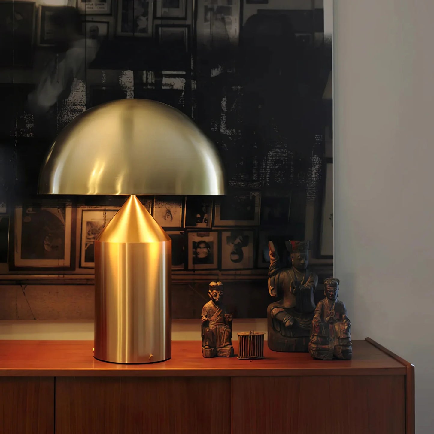 Golden Table Lamp