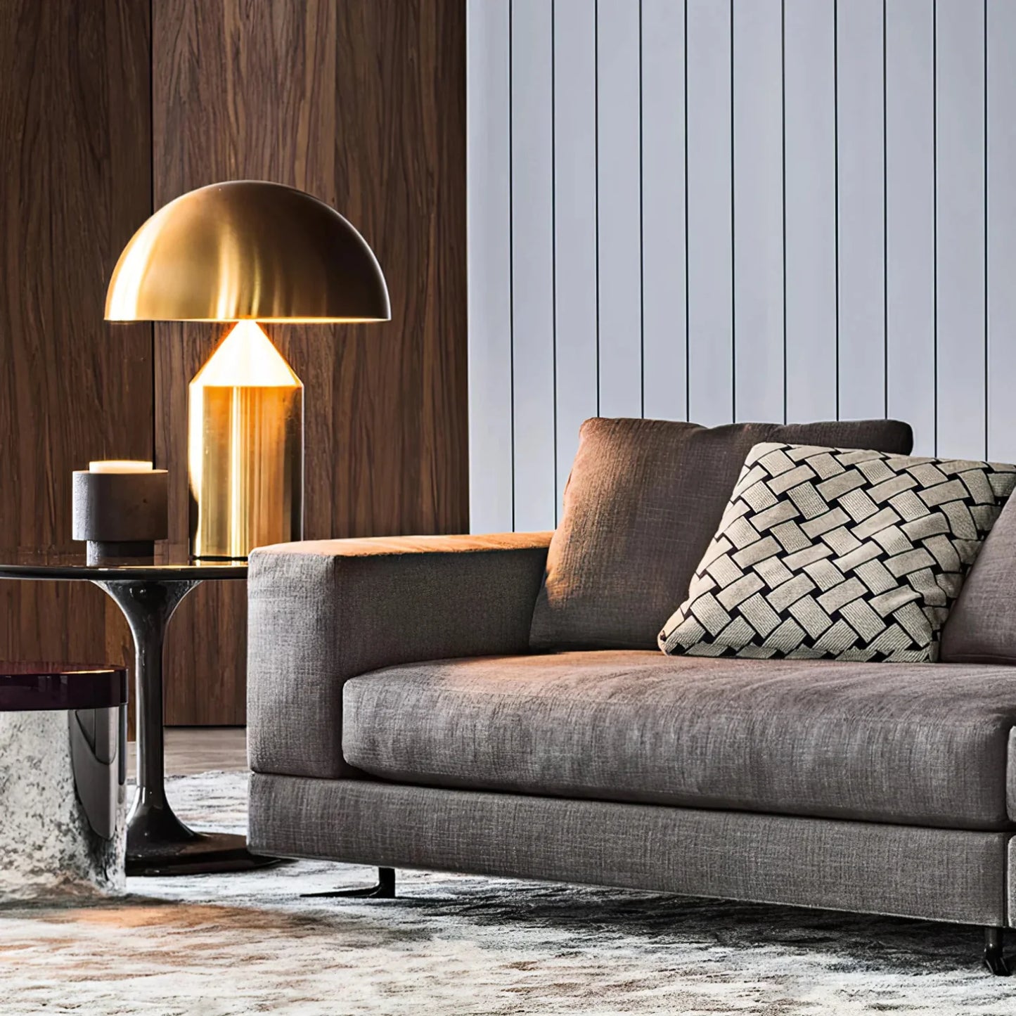 Golden Table Lamp