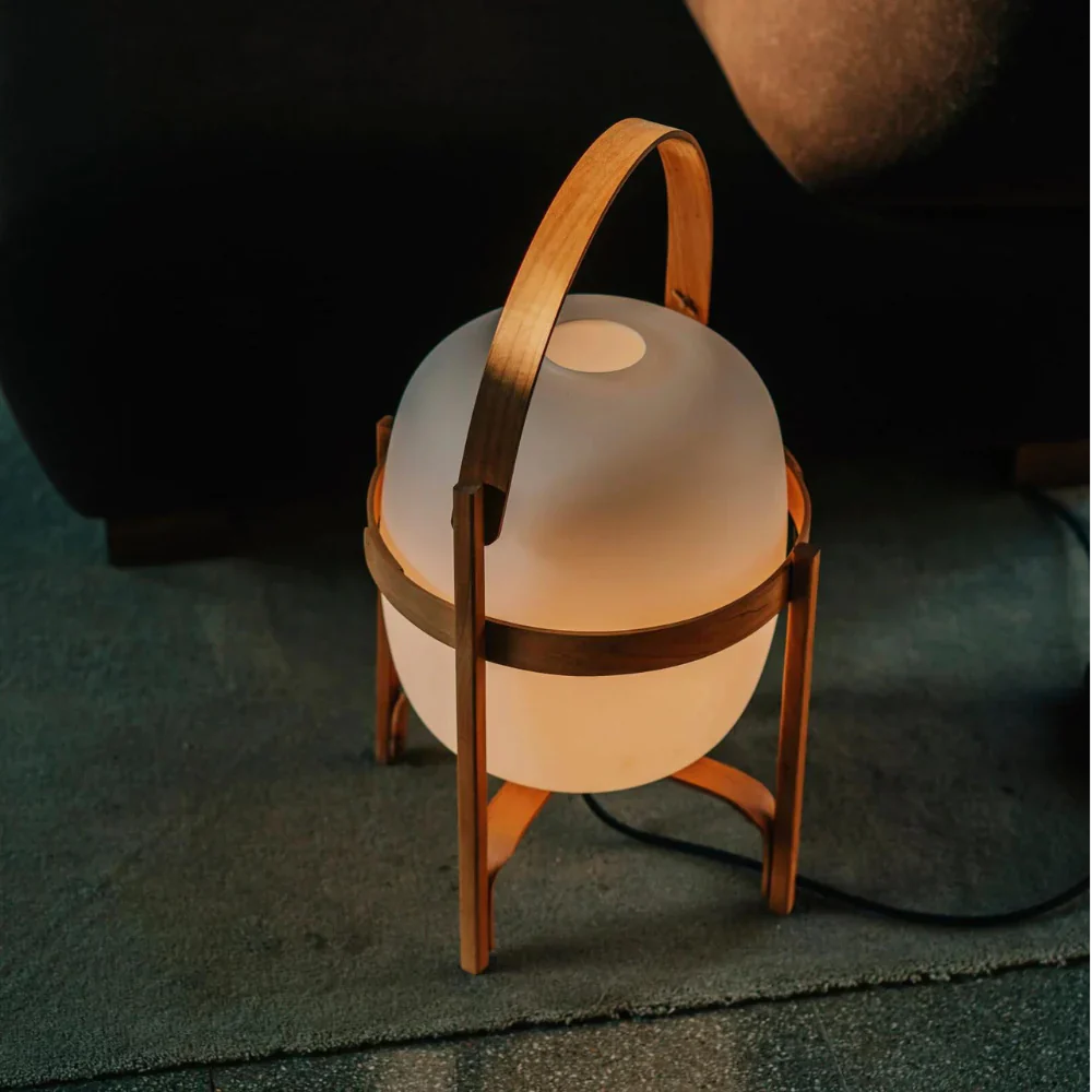 Wooden Table Lamp