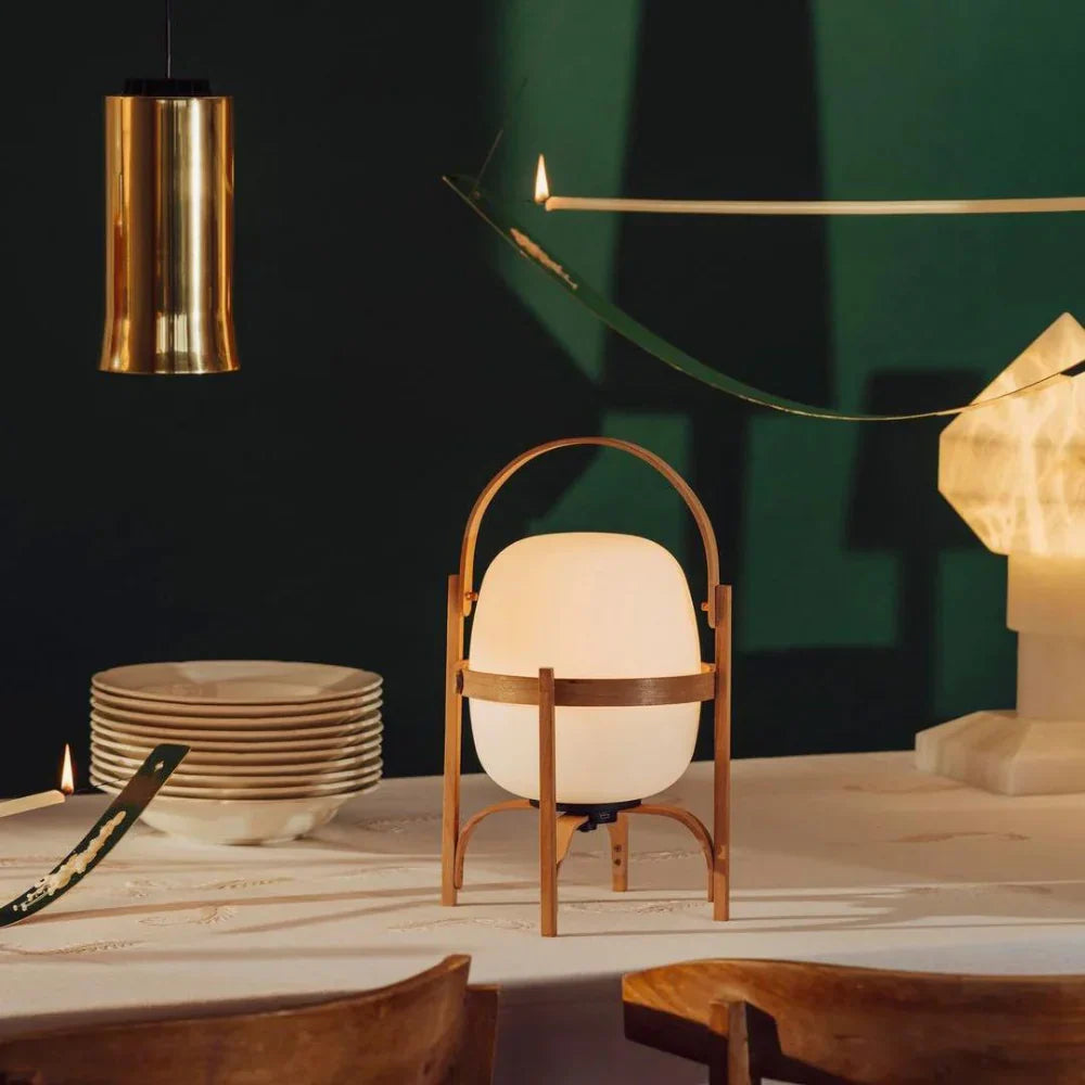 Wooden Table Lamp