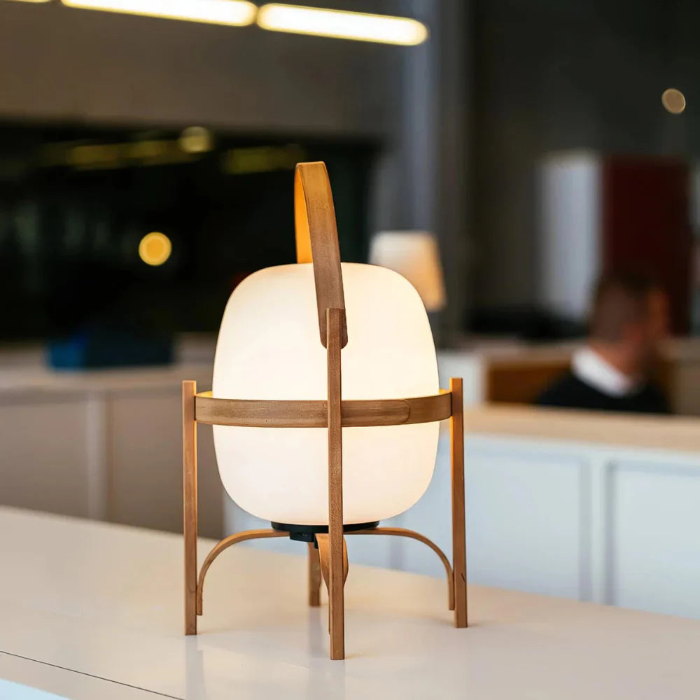 Wooden Table Lamp