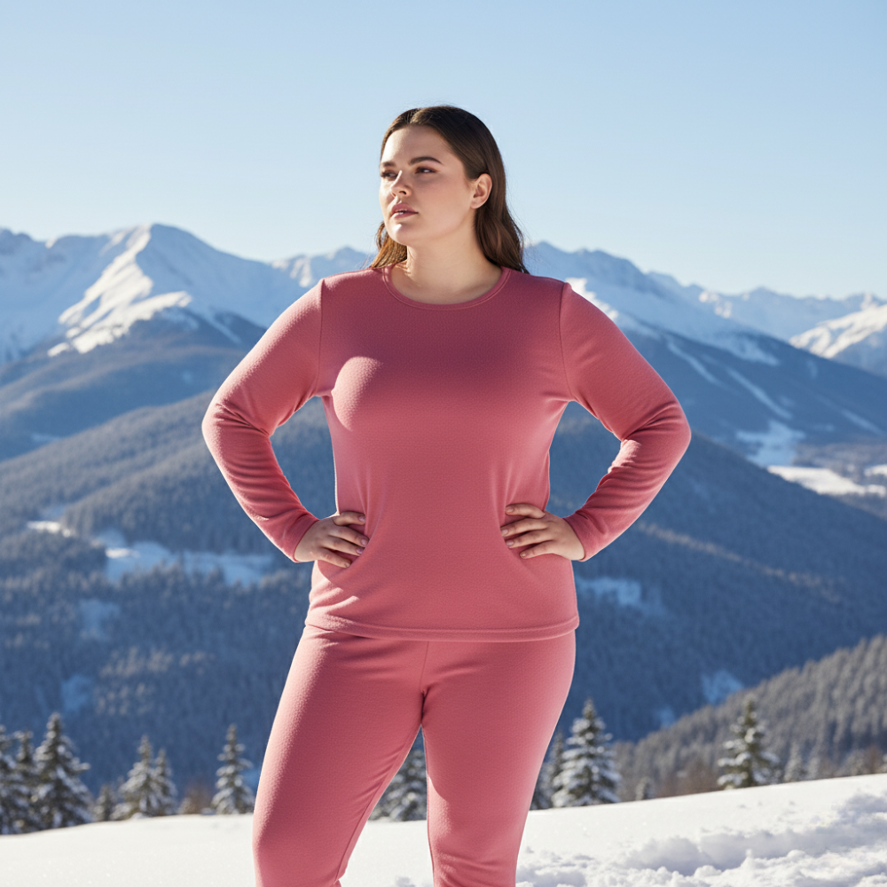 ArcticLuxe™ Women’s Fleece-Lined Thermal Underwear Set