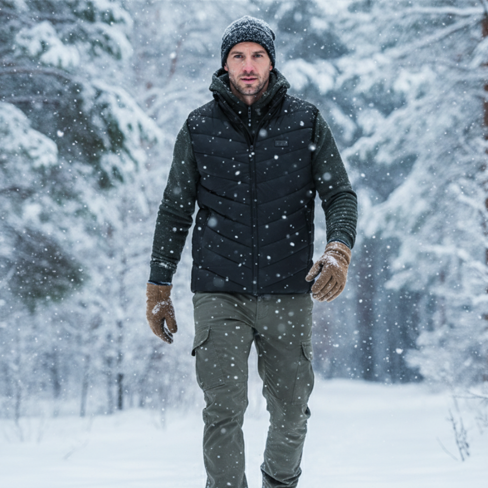 BlazeLayer™ Verwarmd Wintervest voor heren