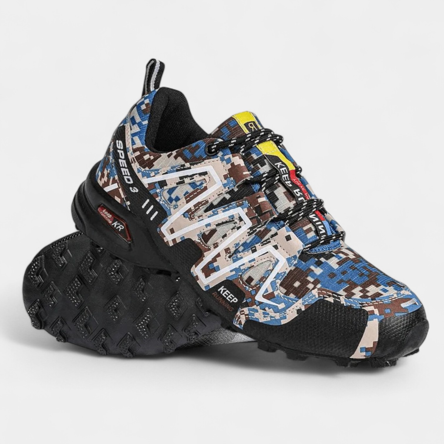 OrthoStride Terrain - Scarpe da trekking ortopediche per passi senza dolore e sostegno naturale (Unisex)