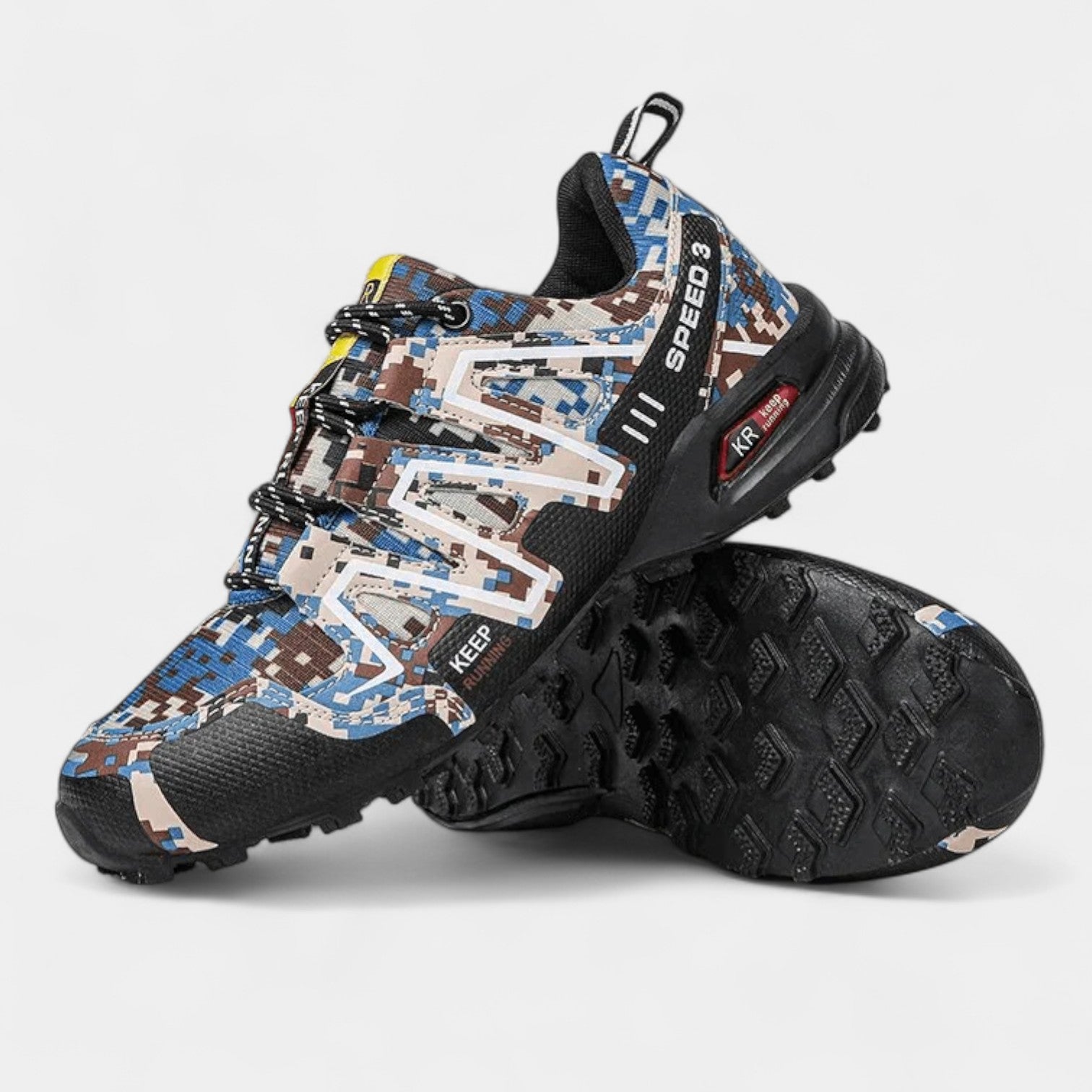 OrthoStride Terrain - Scarpe da trekking ortopediche per passi senza dolore e sostegno naturale (Unisex)